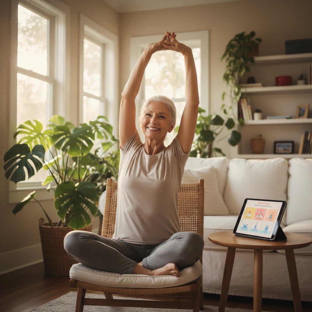 7 Easy Chair Yoga Poses for Beginners to Regain Flexibility (Step-by-Step Guide) - Chair Yoga Ease