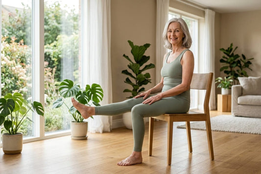 Low-Impact Strength Exercises for Seniors: Chair-Based Routine with No Floor Work. - Chair Yoga Ease